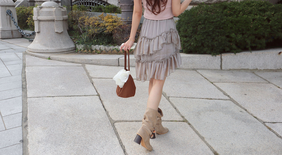 Pont Neuf Ruffle Skirt