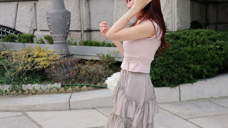 Pont Neuf Ruffle Skirt