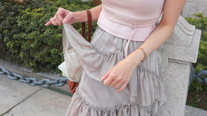 Pont Neuf Ruffle Skirt