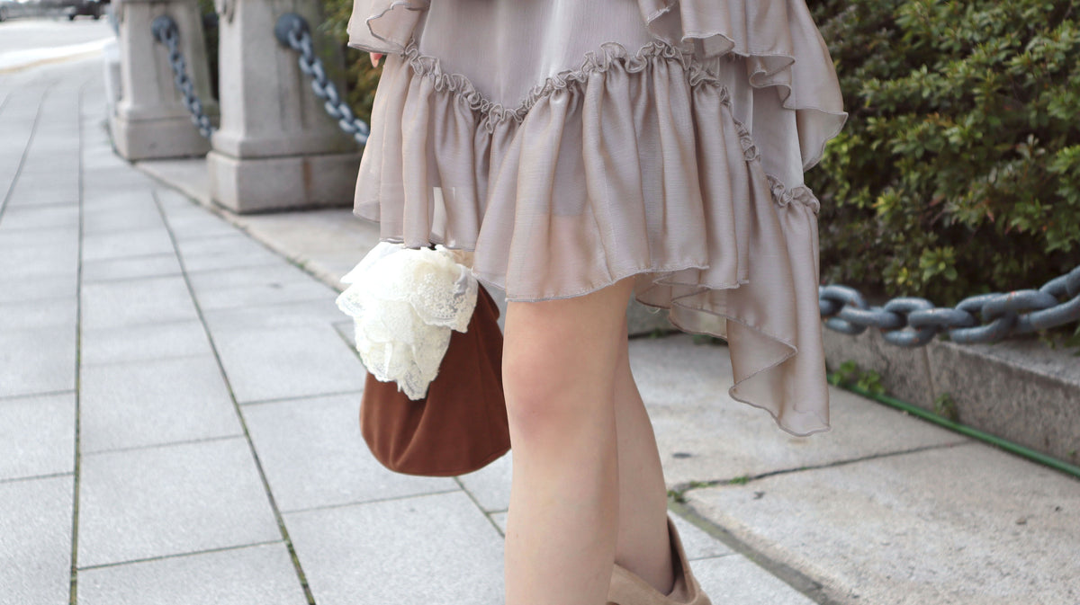 Pont Neuf Ruffle Skirt