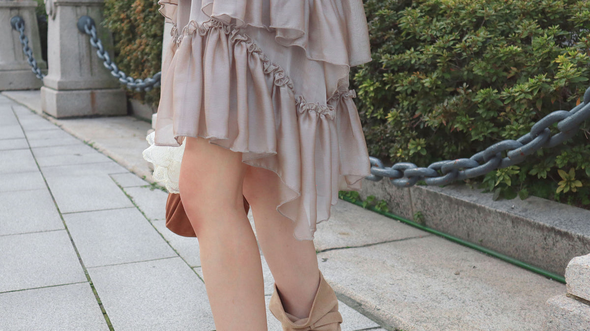 Pont Neuf Ruffle Skirt