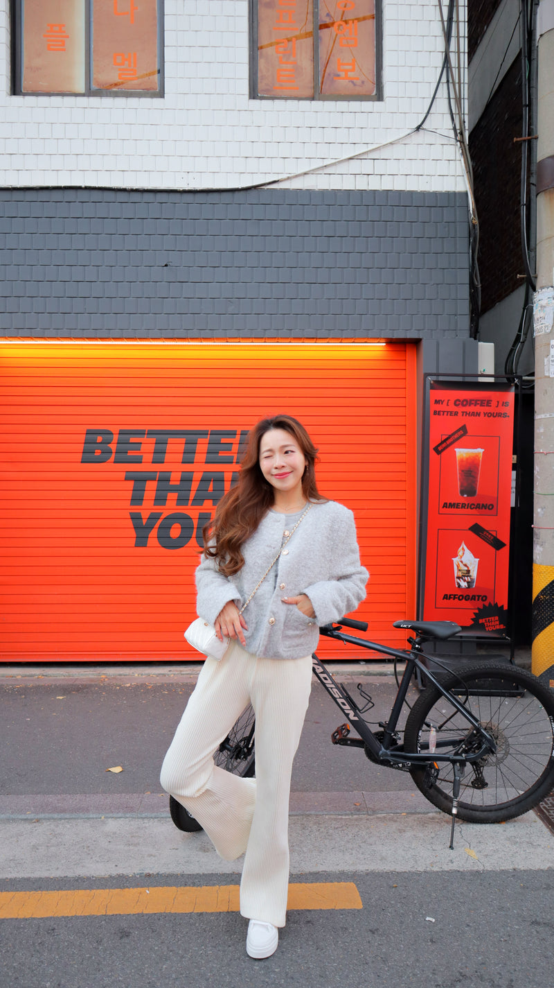 Fluffy Cinders Wool Jacket