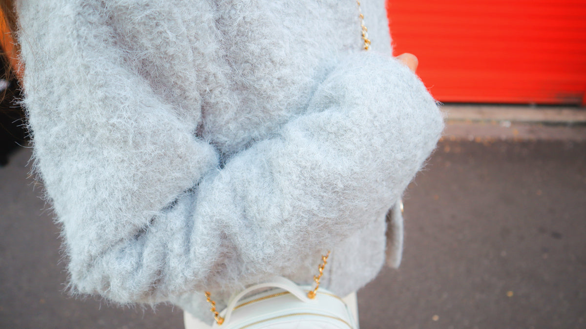 Fluffy Cinders Wool Jacket