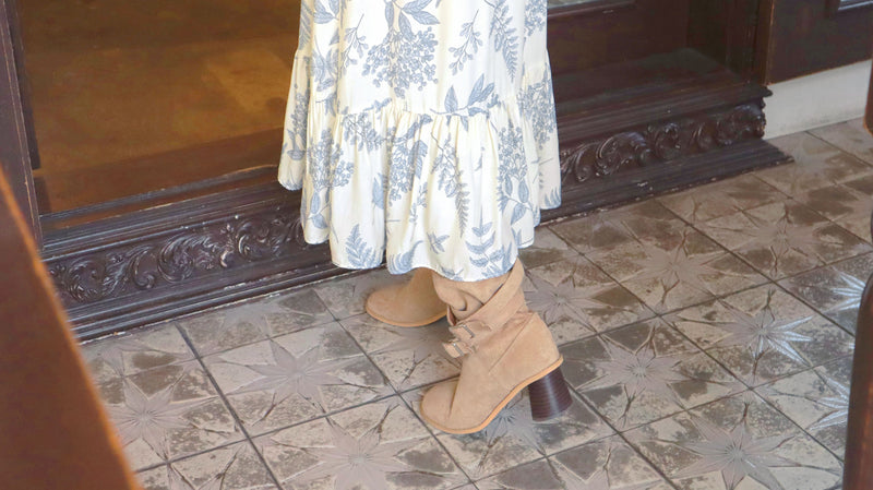 < M A D E > Botanica Sketch Long Skirt