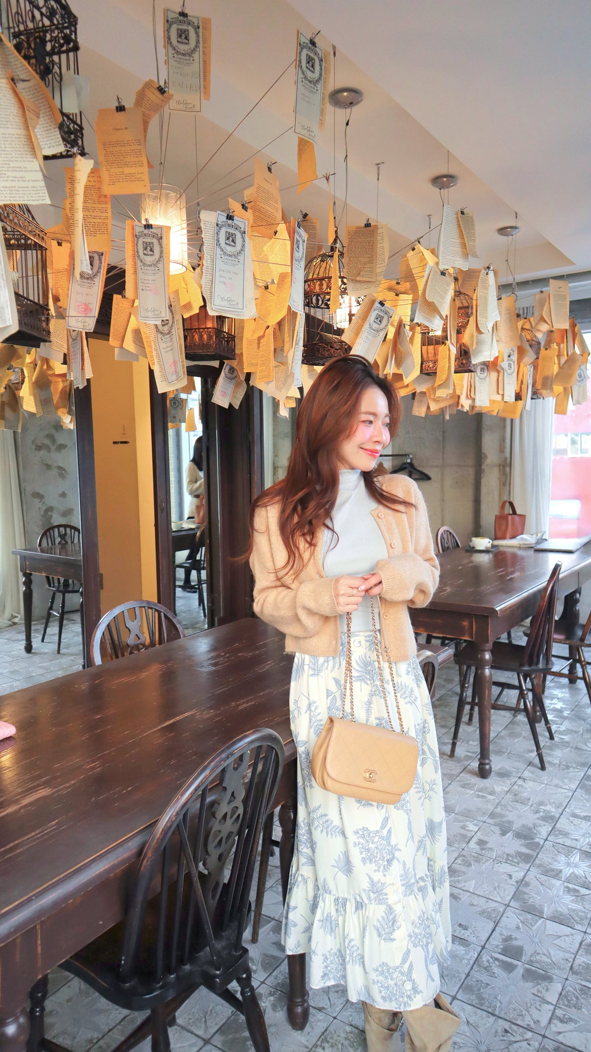 Almond Milk Tea Cardigan