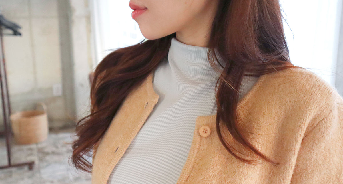 Almond Milk Tea Cardigan