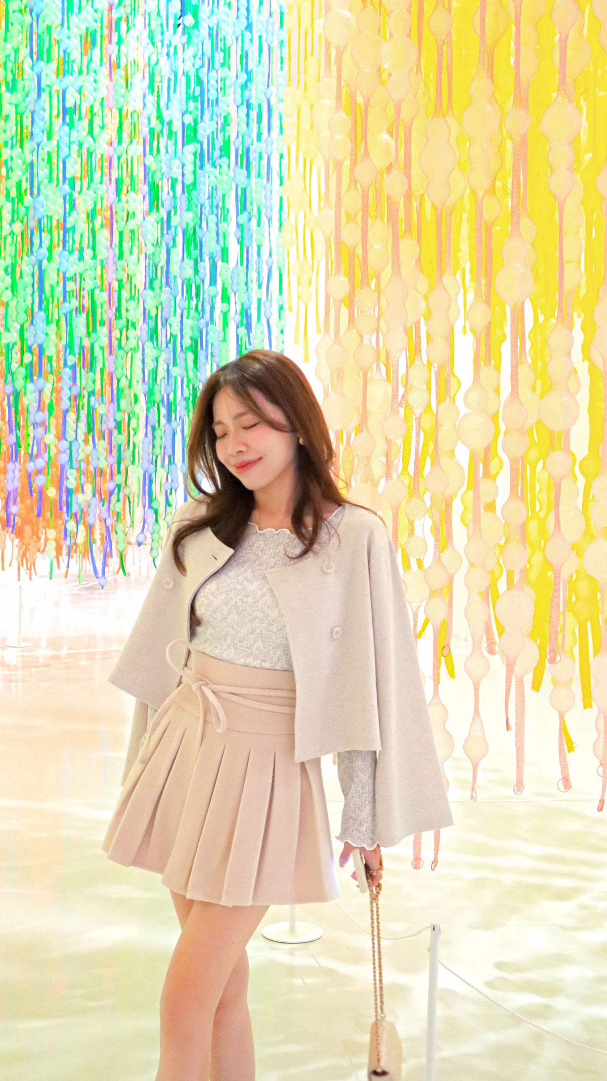 < M A D E > Gallery Morning Knitted Top