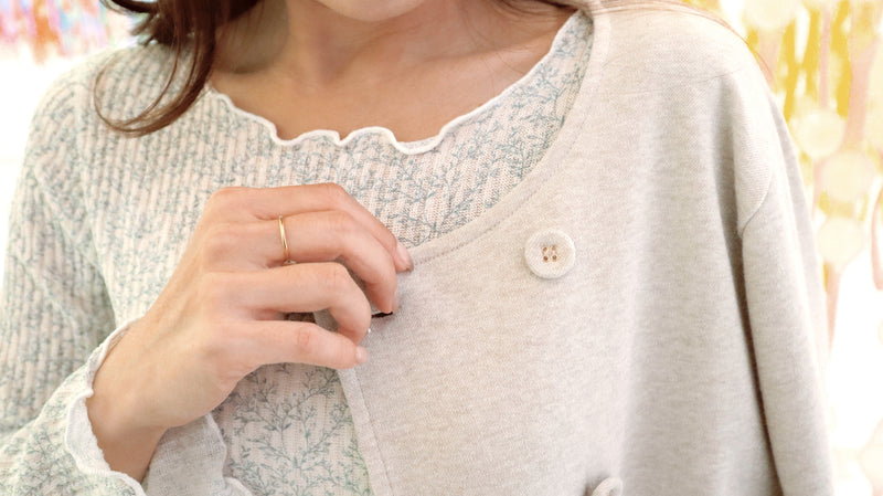 < M A D E > Gallery Morning Knitted Top