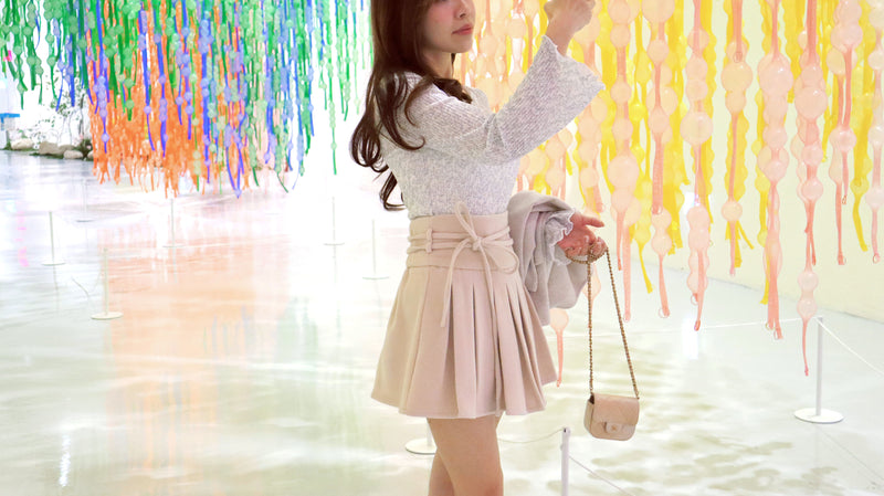 < M A D E > Gallery Morning Knitted Top