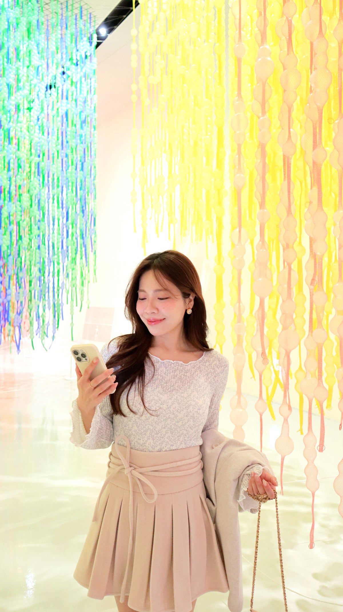 < M A D E > Gallery Morning Knitted Top