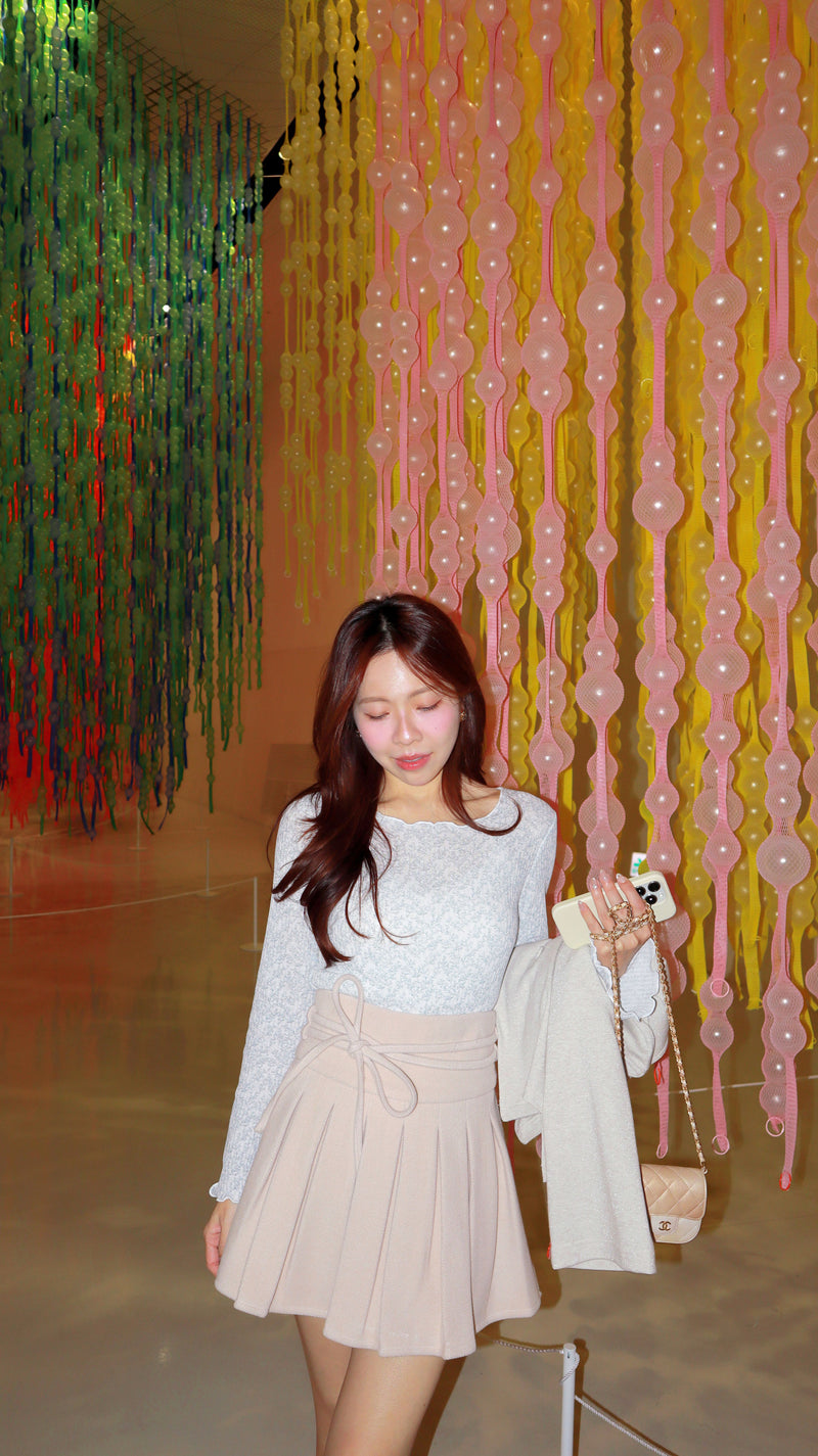 < M A D E > Gallery Morning Knitted Top