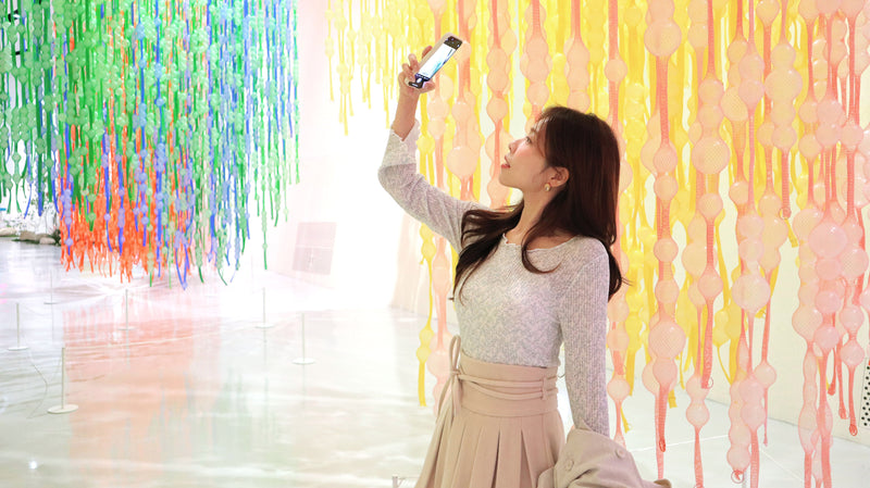 < M A D E > Gallery Morning Knitted Top