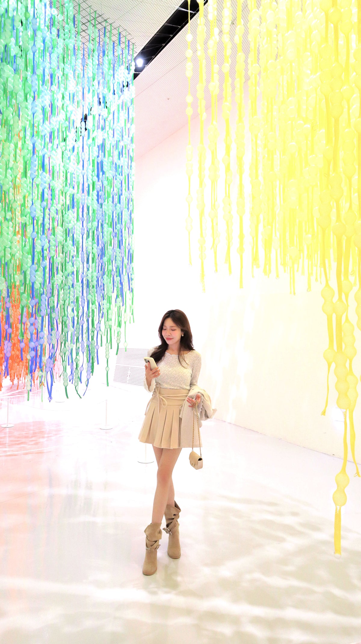 < M A D E > Gallery Morning Knitted Top