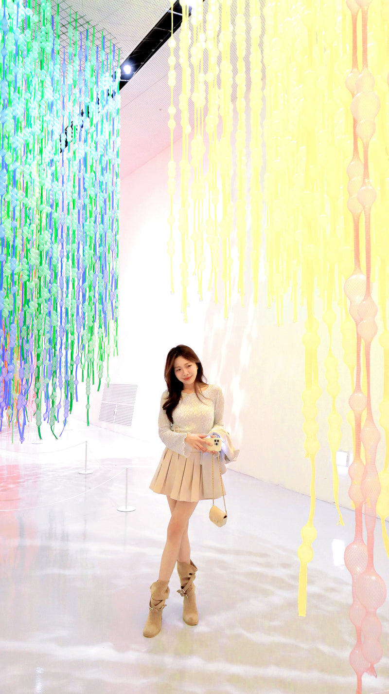 < M A D E > Gallery Morning Knitted Top