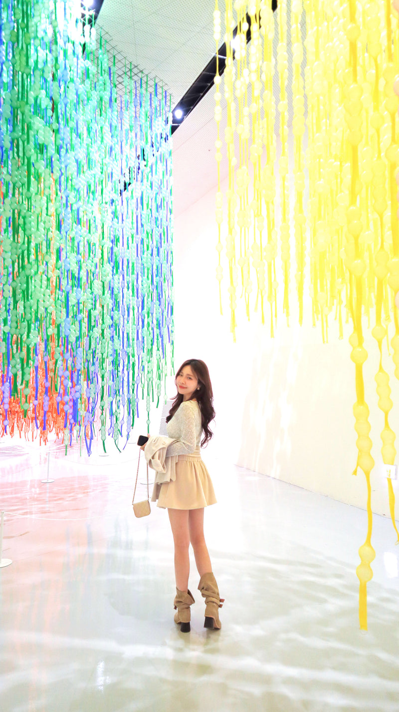 < M A D E > Gallery Morning Knitted Top