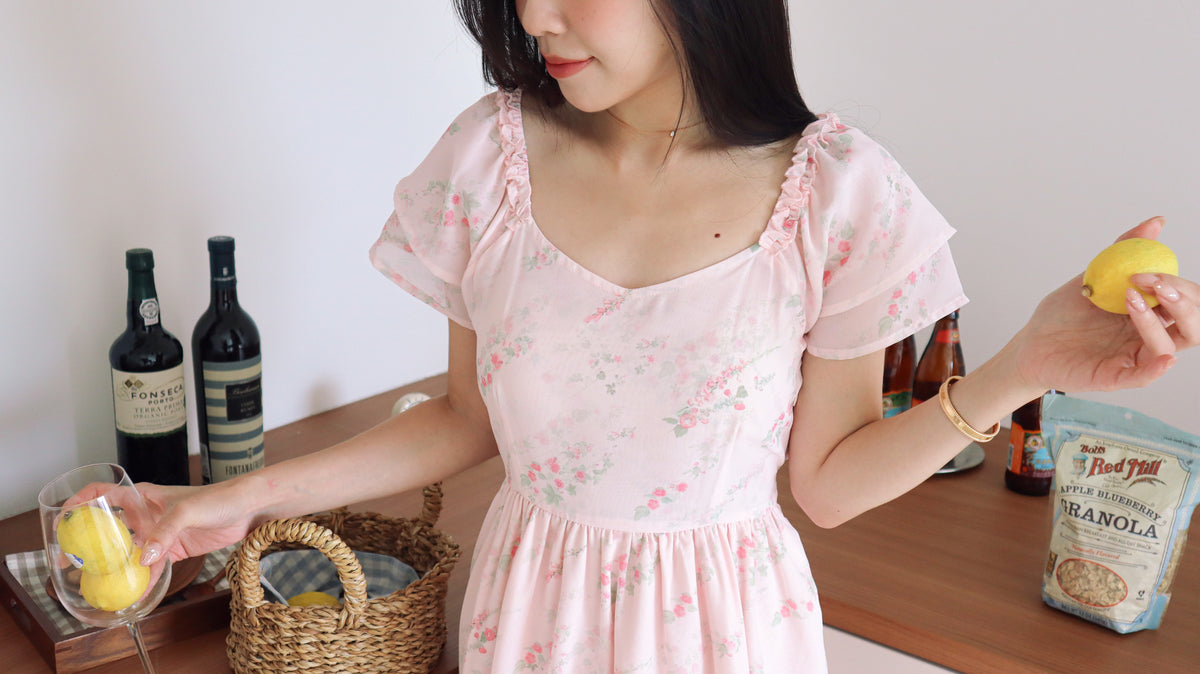 < M A D E > French Pepe Garden Dress