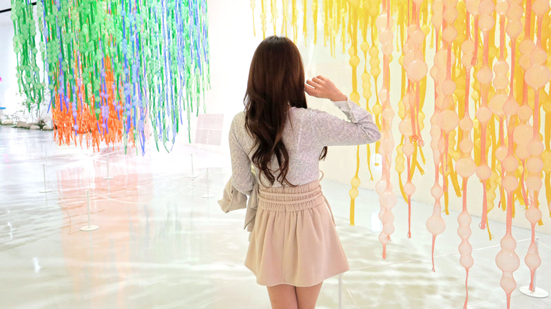 < M A D E > Gallery Morning Knitted Top