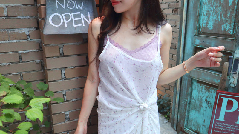 Falling Autumn Lilac Camisole