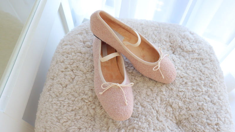 Winter Puff Ballerina Shoes