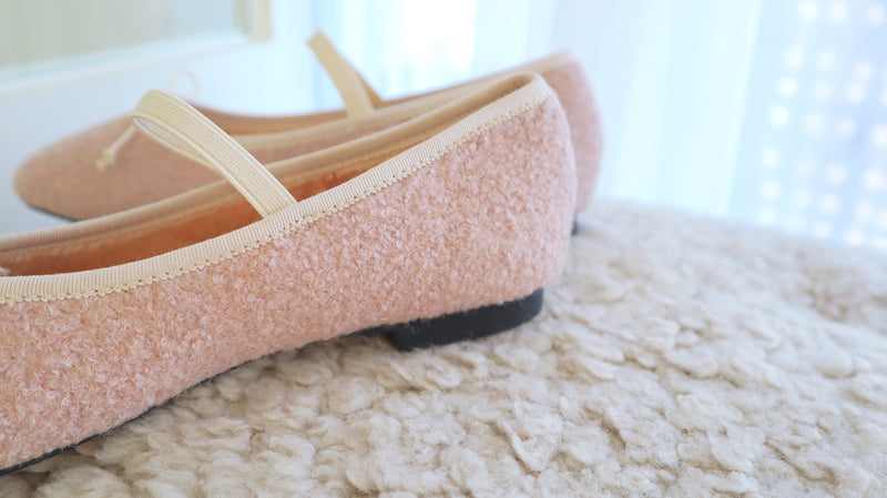 Winter Puff Ballerina Shoes