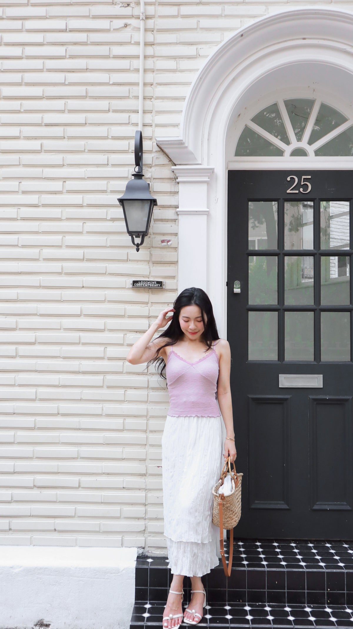 Milky Frappe Chiffon Skirt