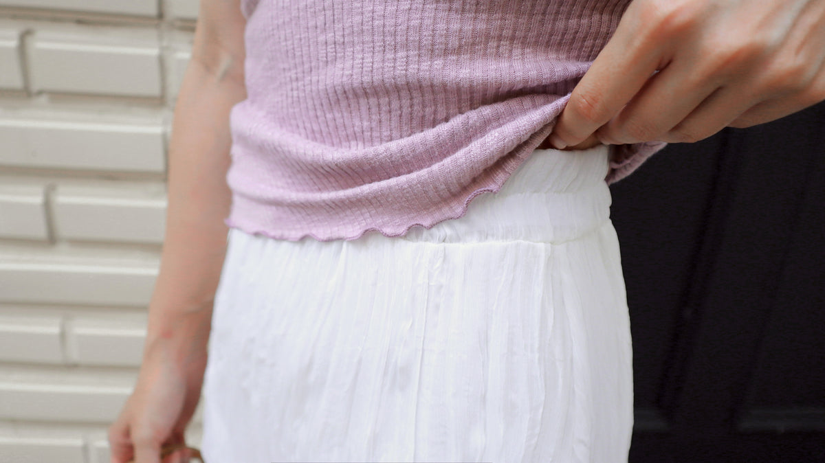 Milky Frappe Chiffon Skirt