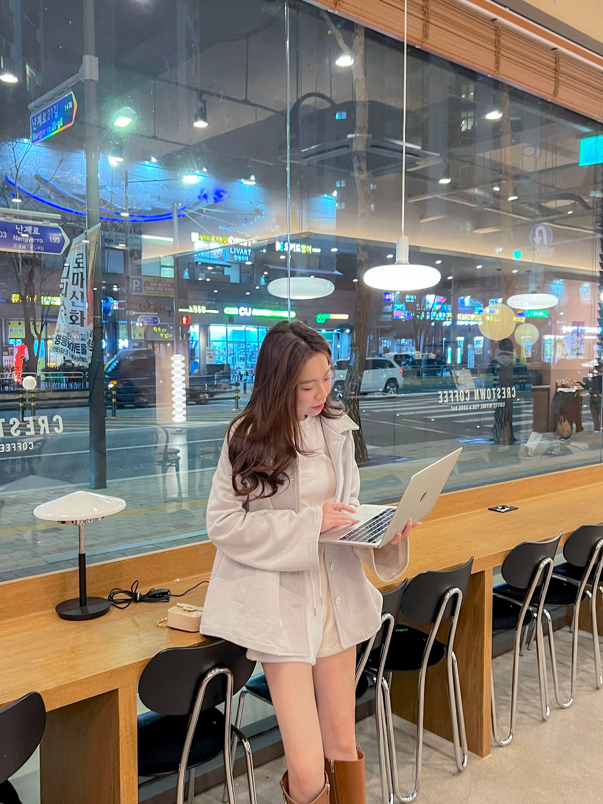 < M A D E > Dolly Flare Midi Coat