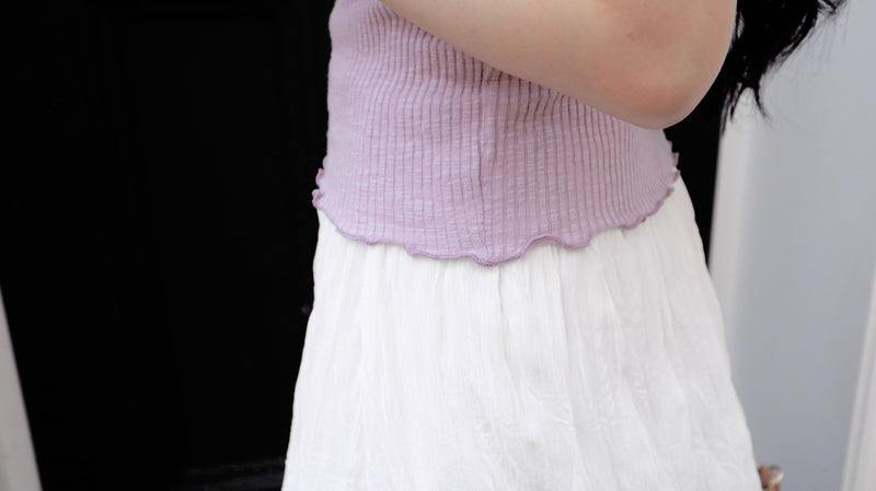 Milky Frappe Chiffon Skirt