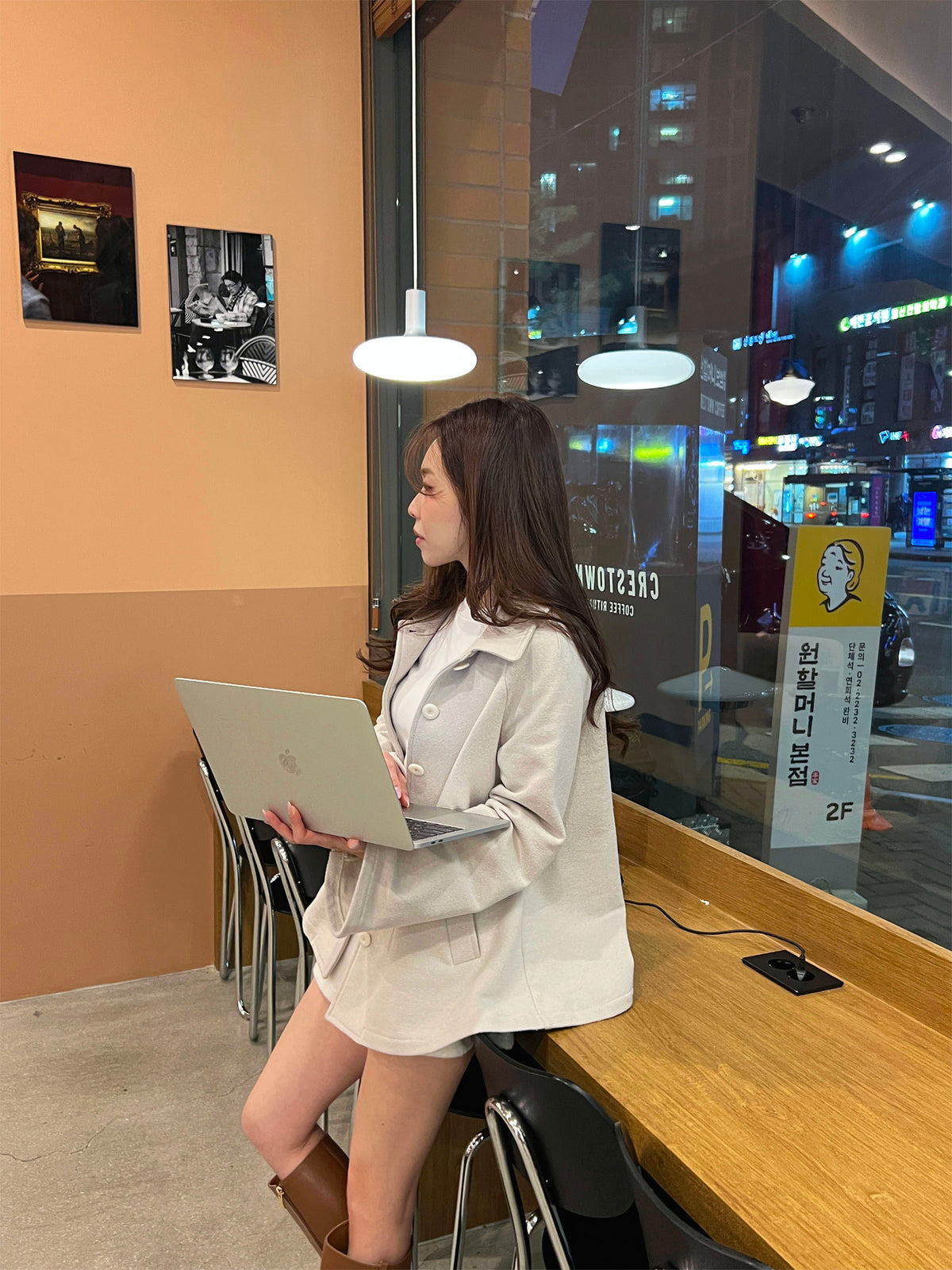 < M A D E > Dolly Flare Midi Coat