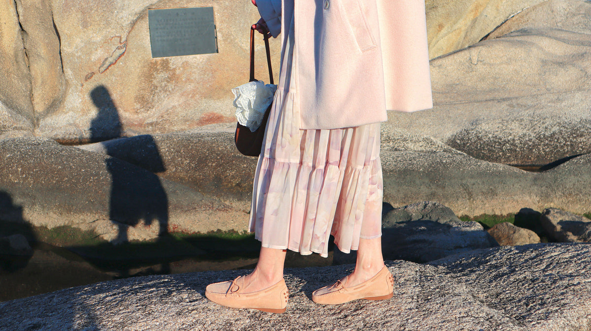 < M A D E > Sugar Blush Woollen Midi Coat