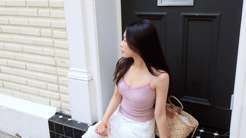 Falling Autumn Lilac Camisole