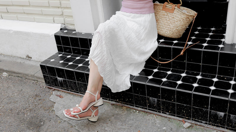 Milky Frappe Chiffon Skirt