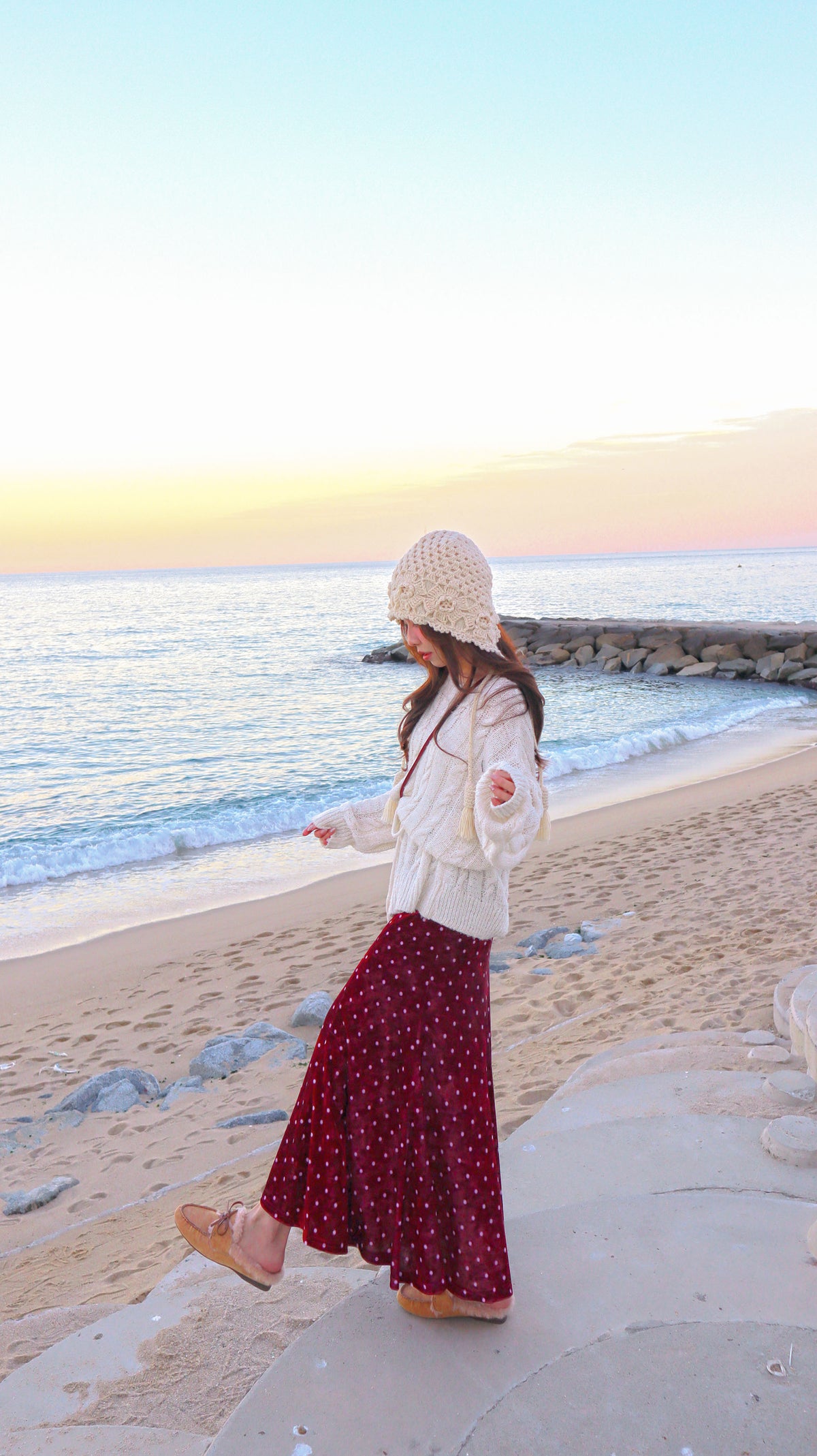 Teddy Bear Suede Mules
