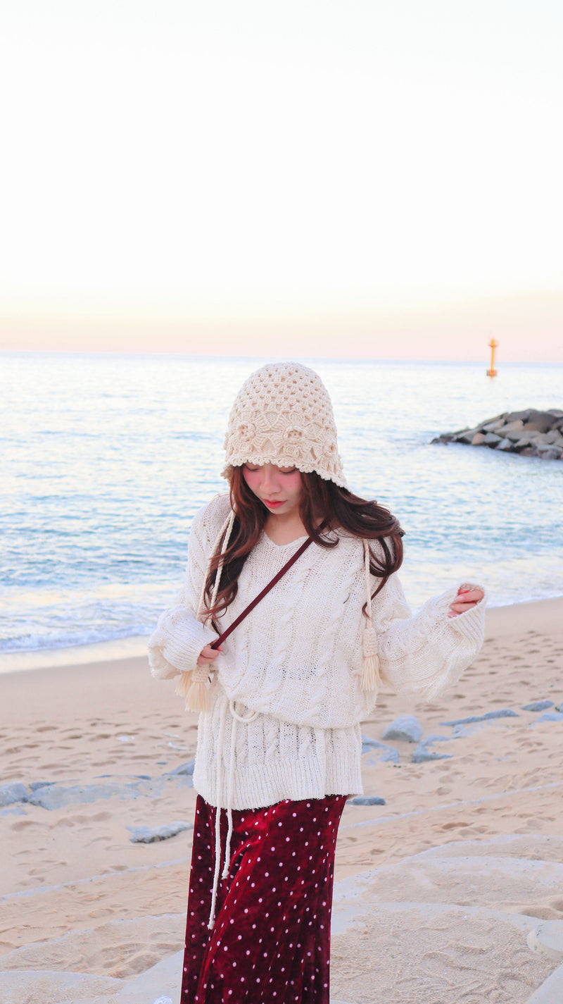 The Crochet Fringe Hat