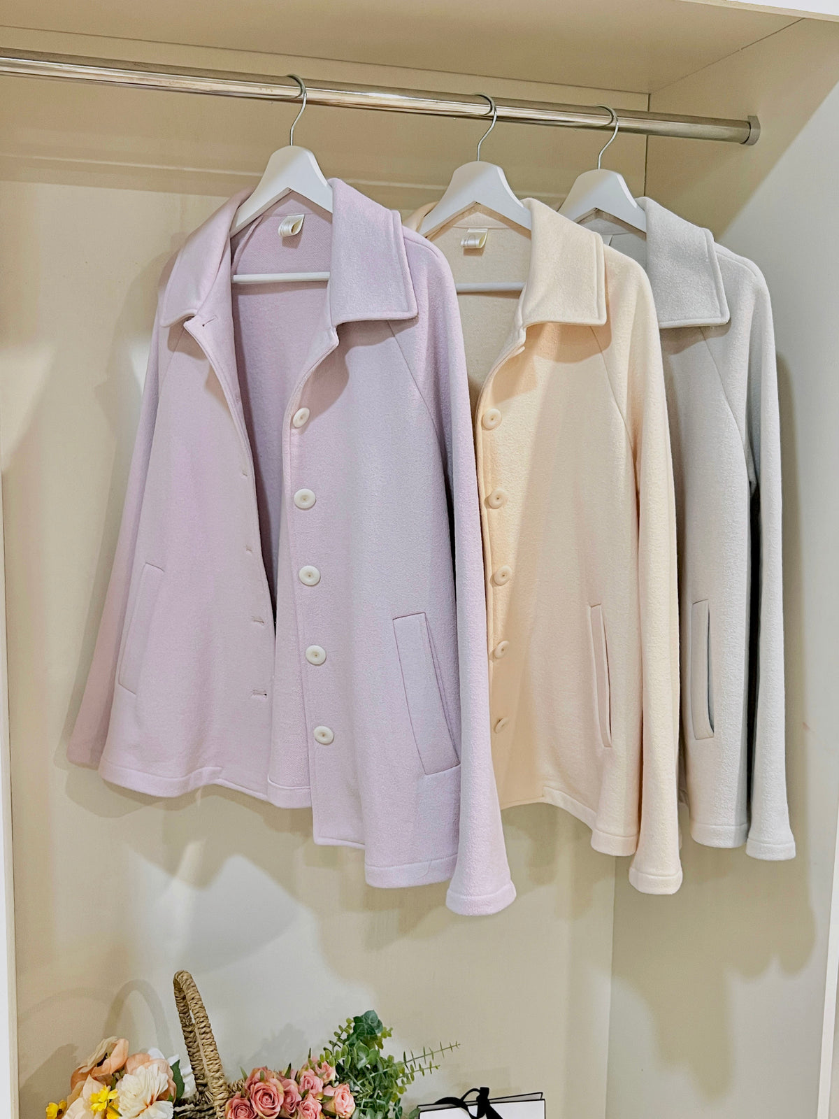 < M A D E > Dolly Flare Midi Coat