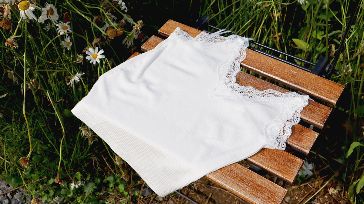 Daisy White Camisole