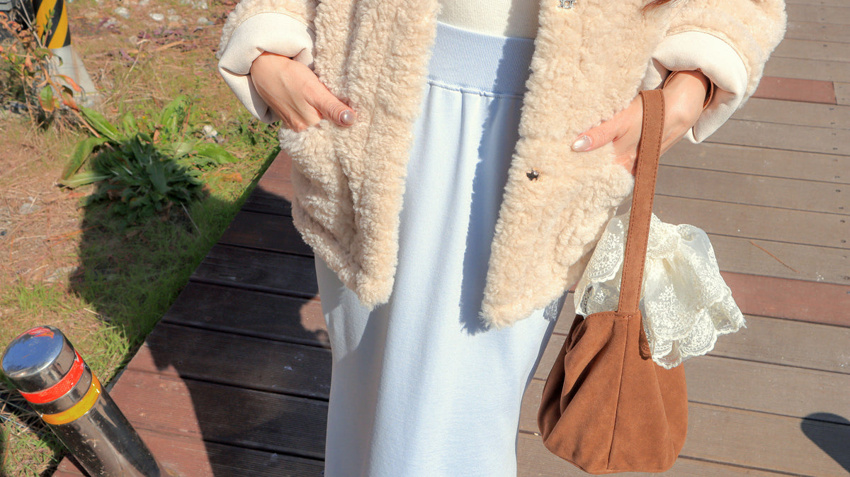 < M A D E > Cream Poodle Jacket