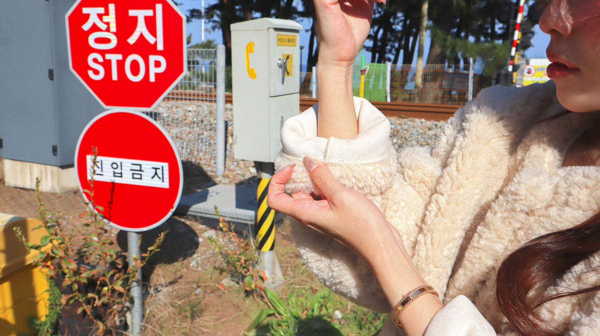 < M A D E > Cream Poodle Jacket