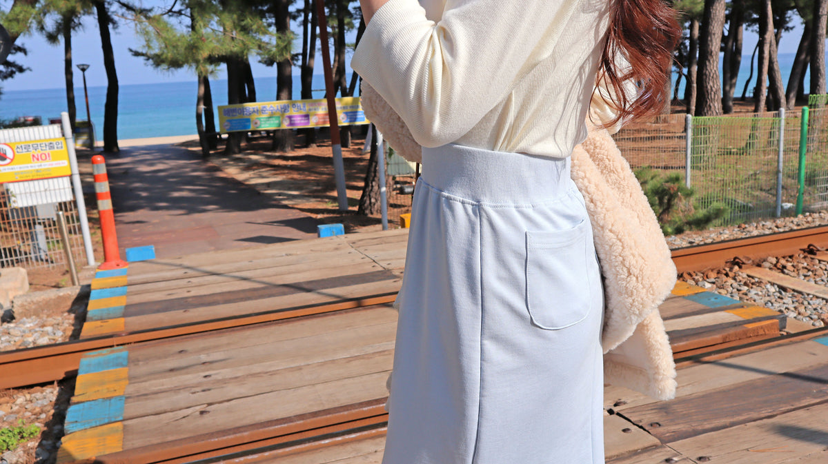 < M A D E > Macaron Syrup Mermaid Skirt