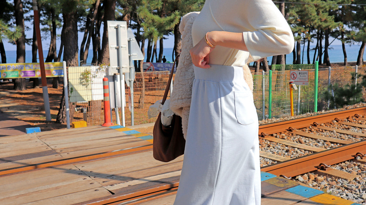 < M A D E > Macaron Syrup Mermaid Skirt