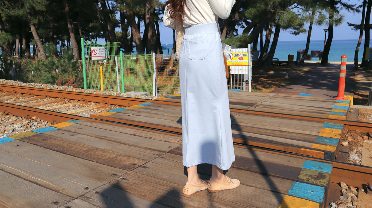 < M A D E > Macaron Syrup Mermaid Skirt