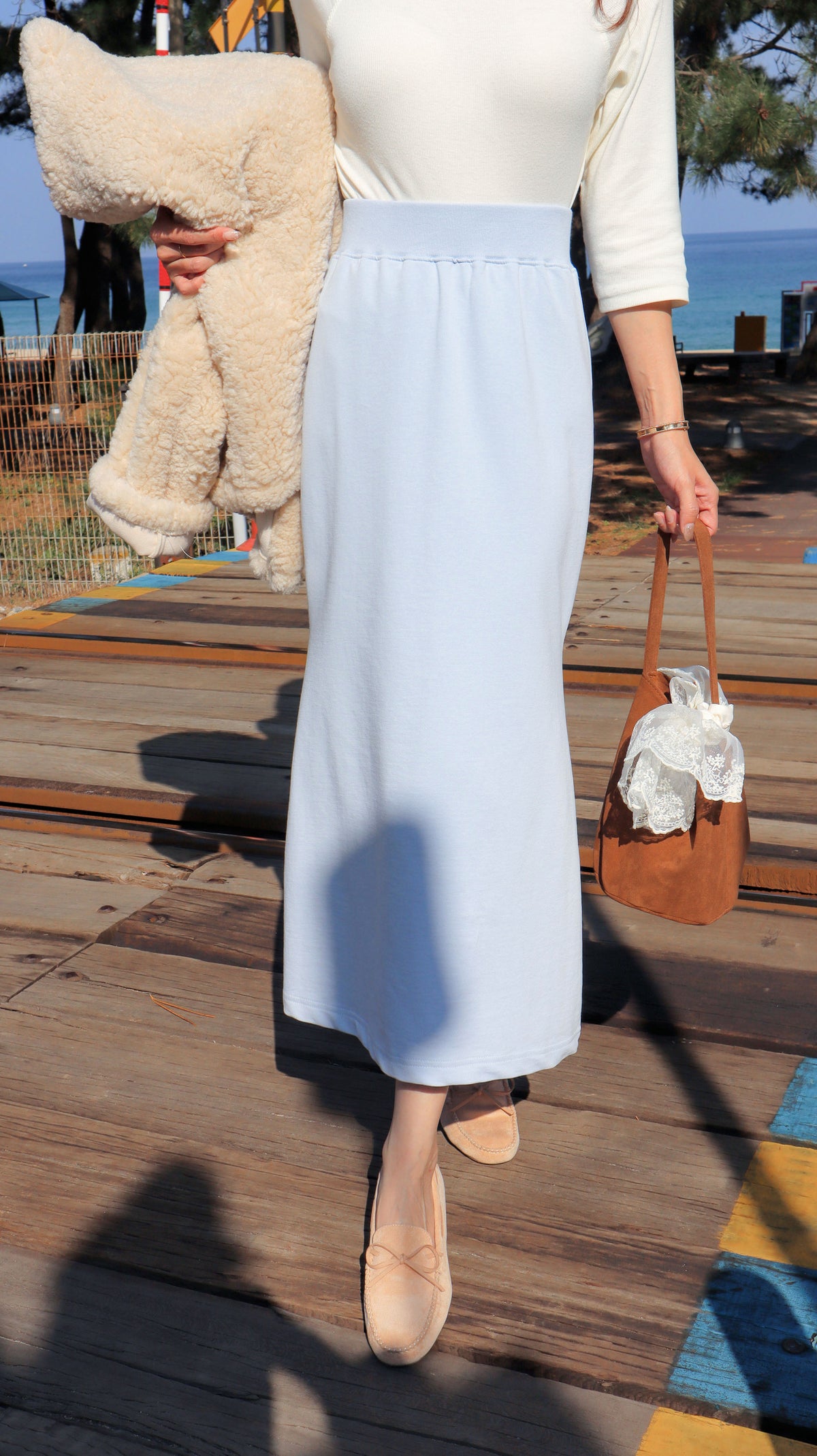 < M A D E > Macaron Syrup Mermaid Skirt