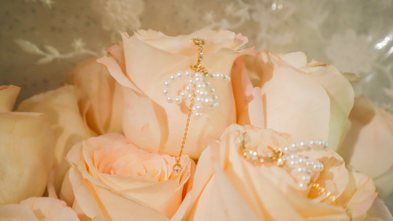 Bouquet Of Pearl Earrings