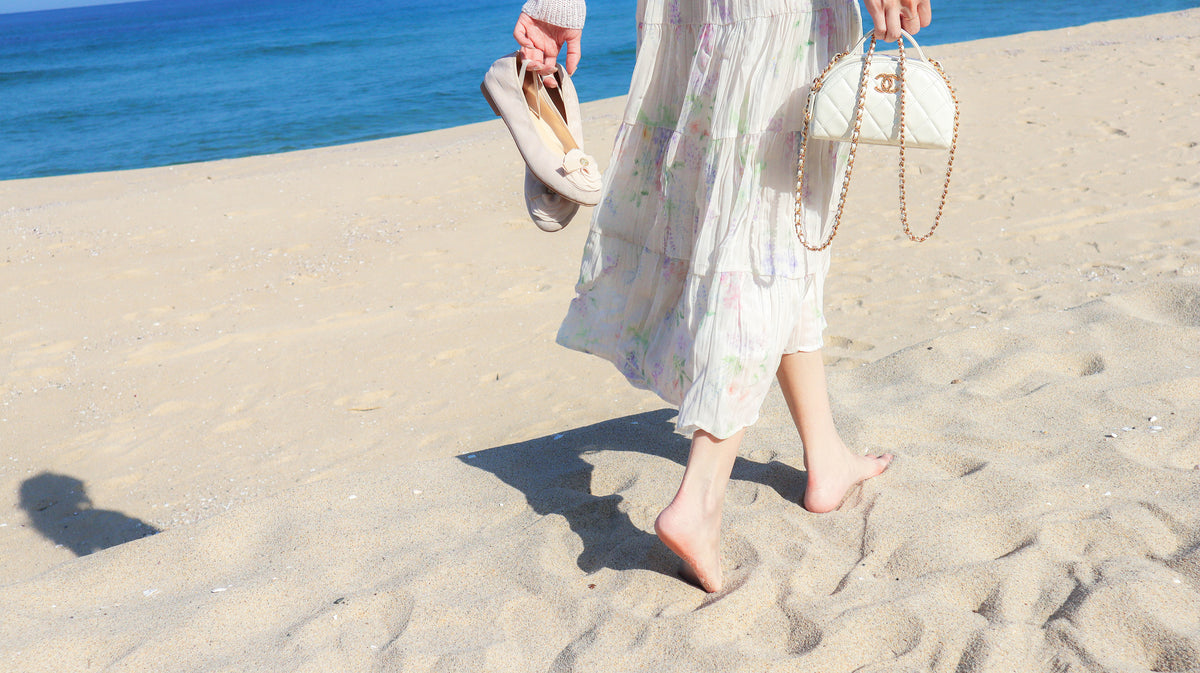 < M A D E > Rainbow Dew Wrinkle Skirt