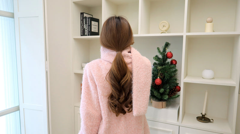 Bubble Gum Fluffy Blazer