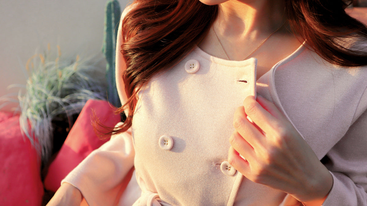 < M A D E > The Shinny Trench Cardigan