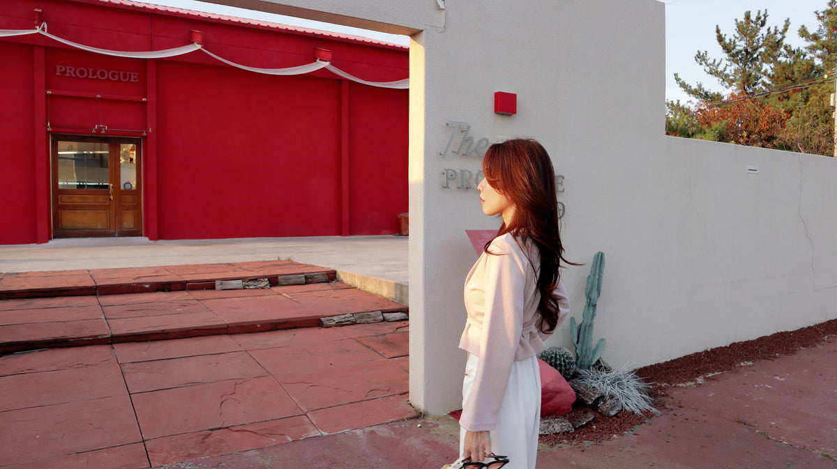 < M A D E > The Shinny Trench Cardigan