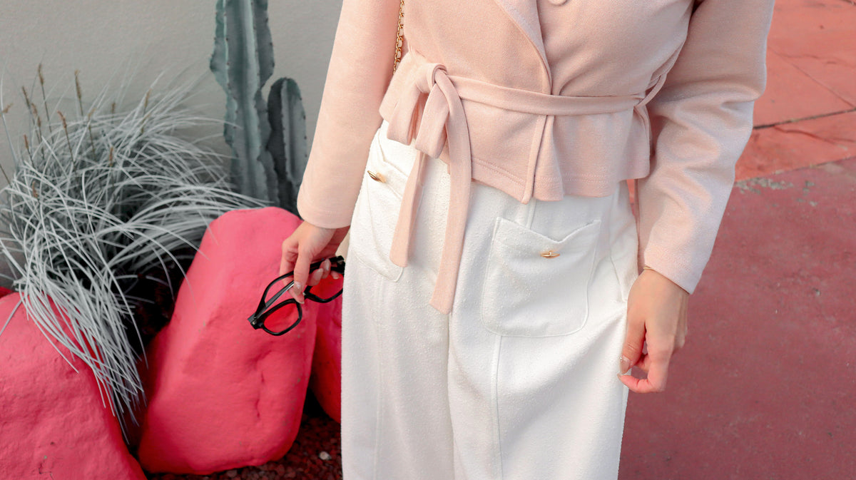 < M A D E > The Shinny Trench Cardigan