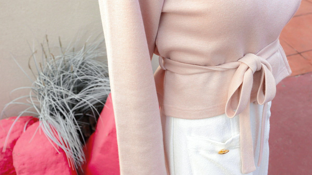 < M A D E > The Shinny Trench Cardigan