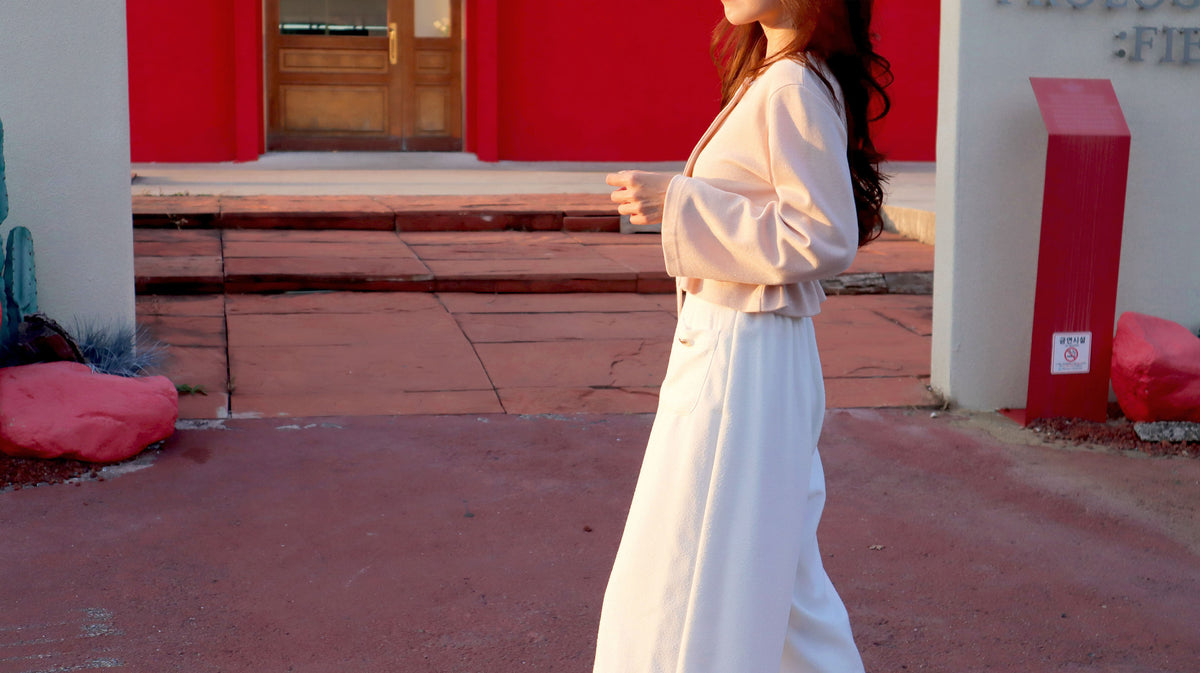 < M A D E > The Shinny Trench Cardigan